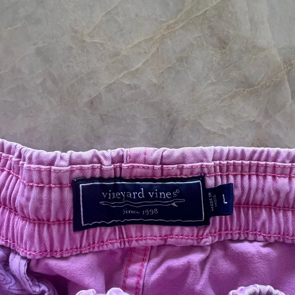 Pink Vineyard Vines Pull on Island Shorts - Picture 3 of 5
